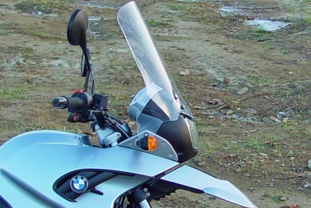 Wunderlich windshield F800GS F650GS, Motorcycles, Motorcycle
