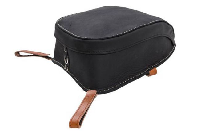 leather tail bag