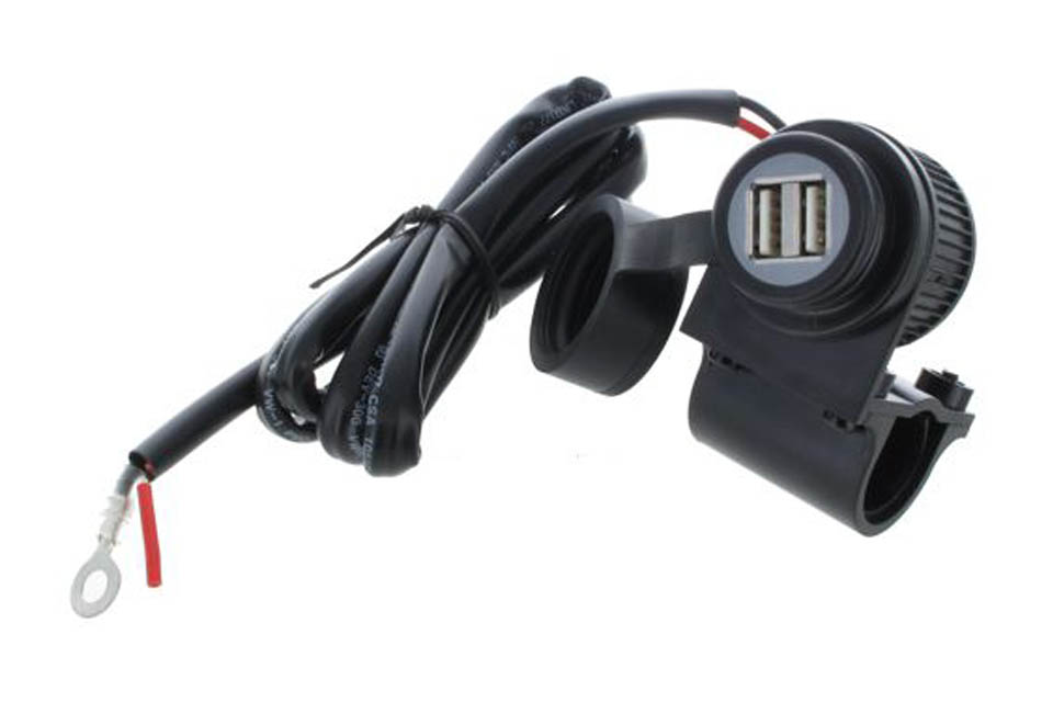 Wunderlich BMW Moto USB Dual Socket Black