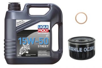 15W-50 Street Oil Change Kit